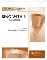 Ring with 6: Percussion Handbell sheet music cover